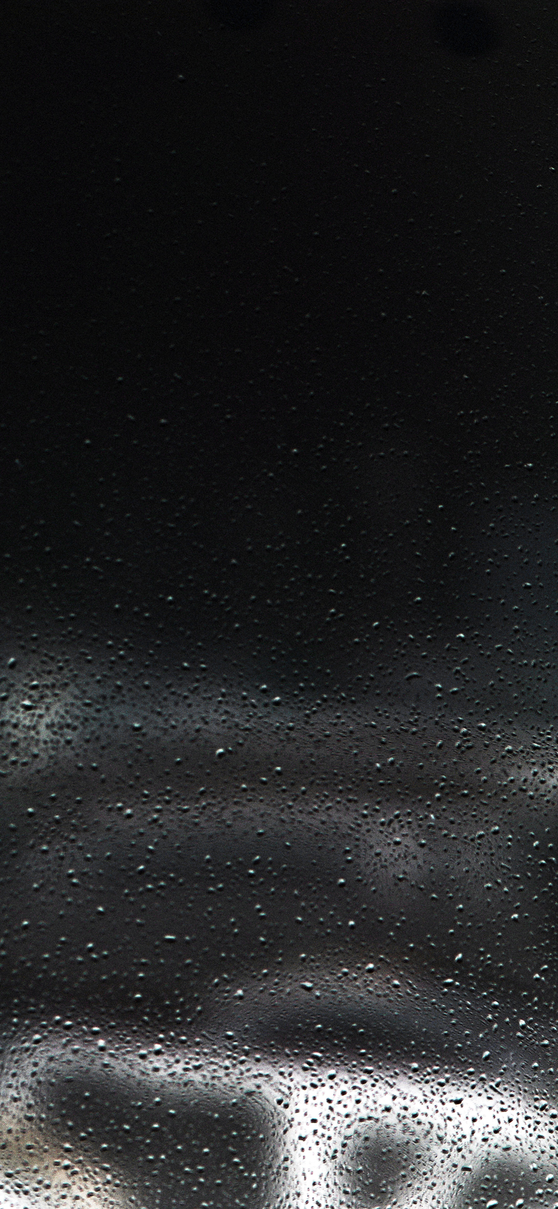 iPhone X wallpaper. window rain bubble nature city dark