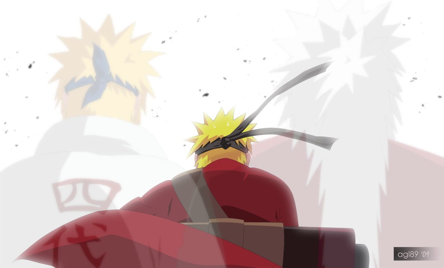Sage Mode Naruto, Mianto, and Jiraiya digital wallpaper Uzumaki Naruto Naruto Shippuuden #anime #Jiraiya Namikaze Minato. Naruto jiraiya, Naruto wallpaper, Anime