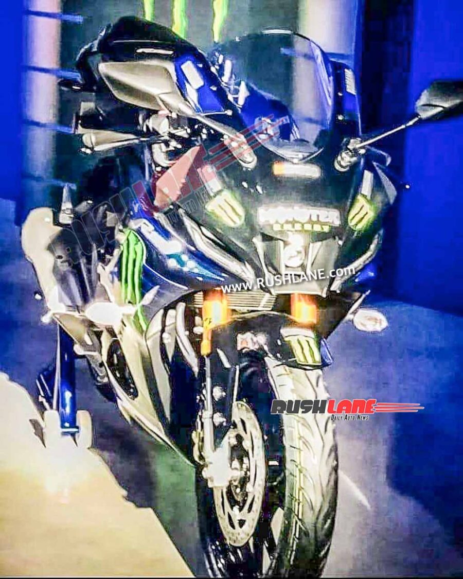 Yamaha R15M Showcased To Dealers Undisguised Photo