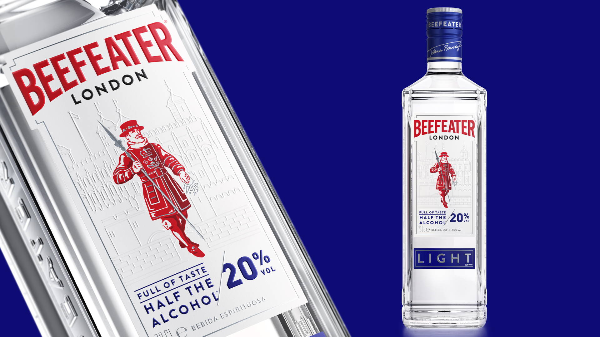 Introducing Beefeater's Take On Light Gin. Dieline, Branding & Packaging Inspiration