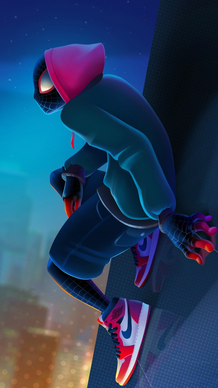 Miles Morales Spider Man 4K Wallpaper