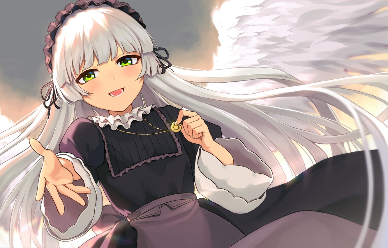 Wallpaper girl, angel, pendant, Gothic, Gosick, Victorique de Blois, Gosik image for desktop, section арт