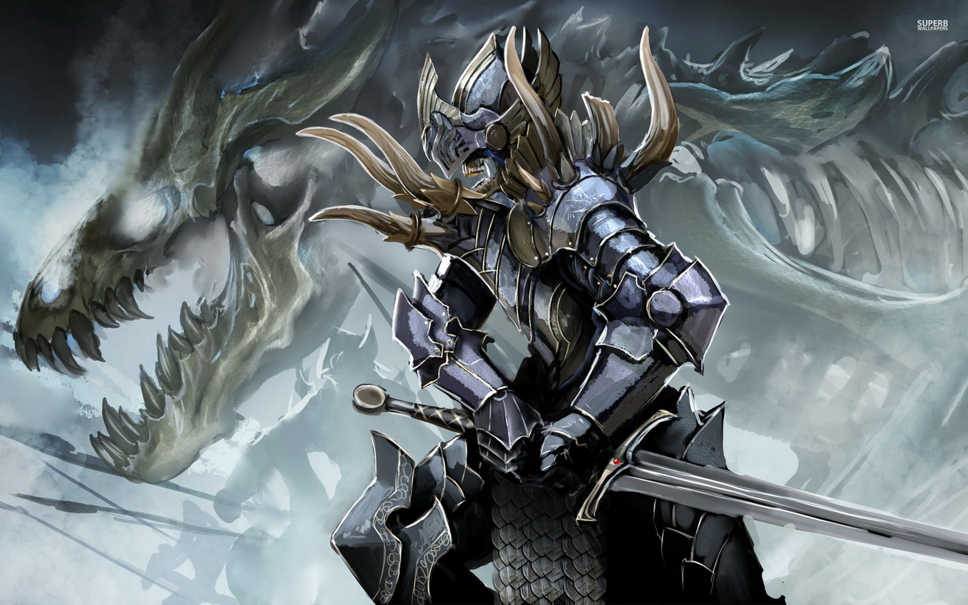 Skeleton Knight Wallpaper Free Skeleton Knight Background