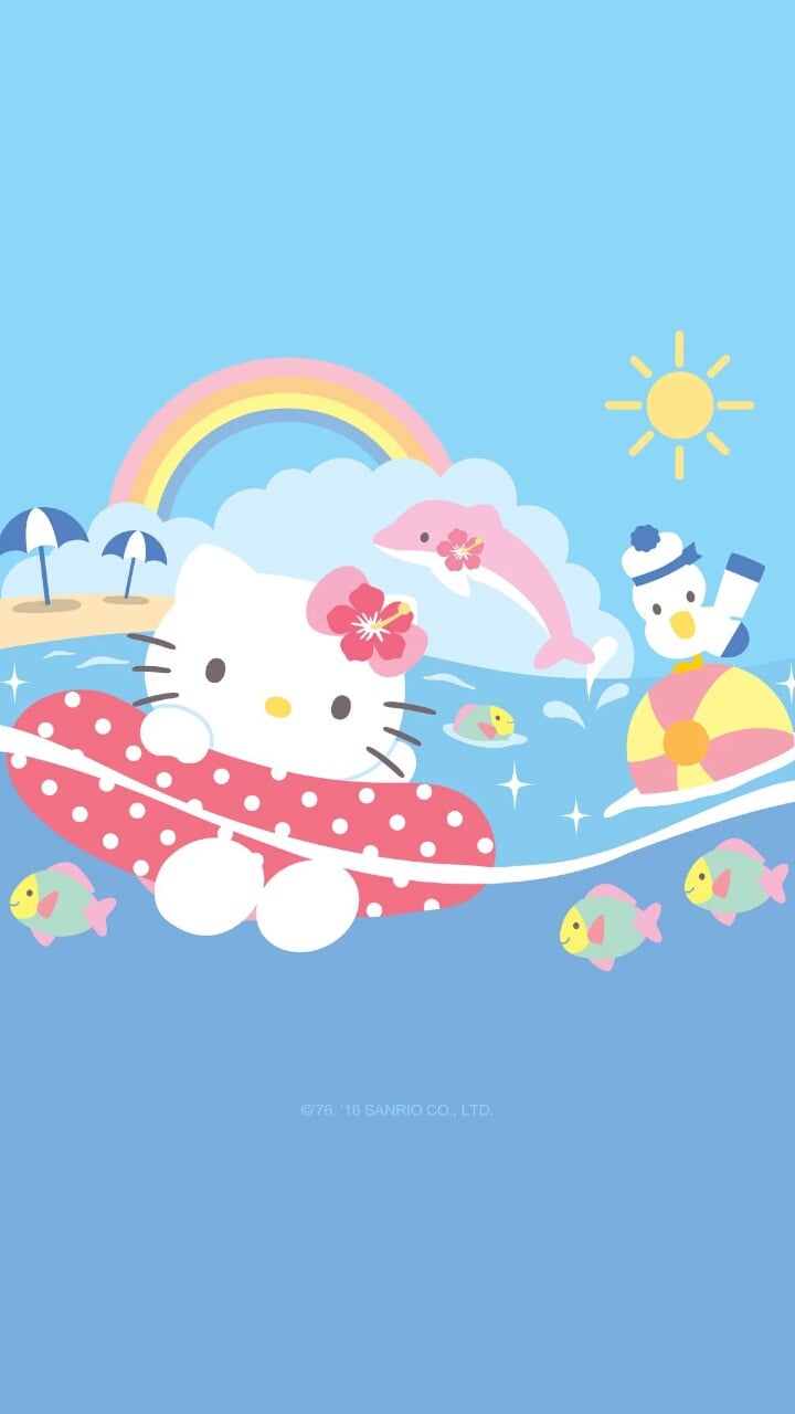 Summer Hello Kittty Wallpapers - Wallpaper Cave