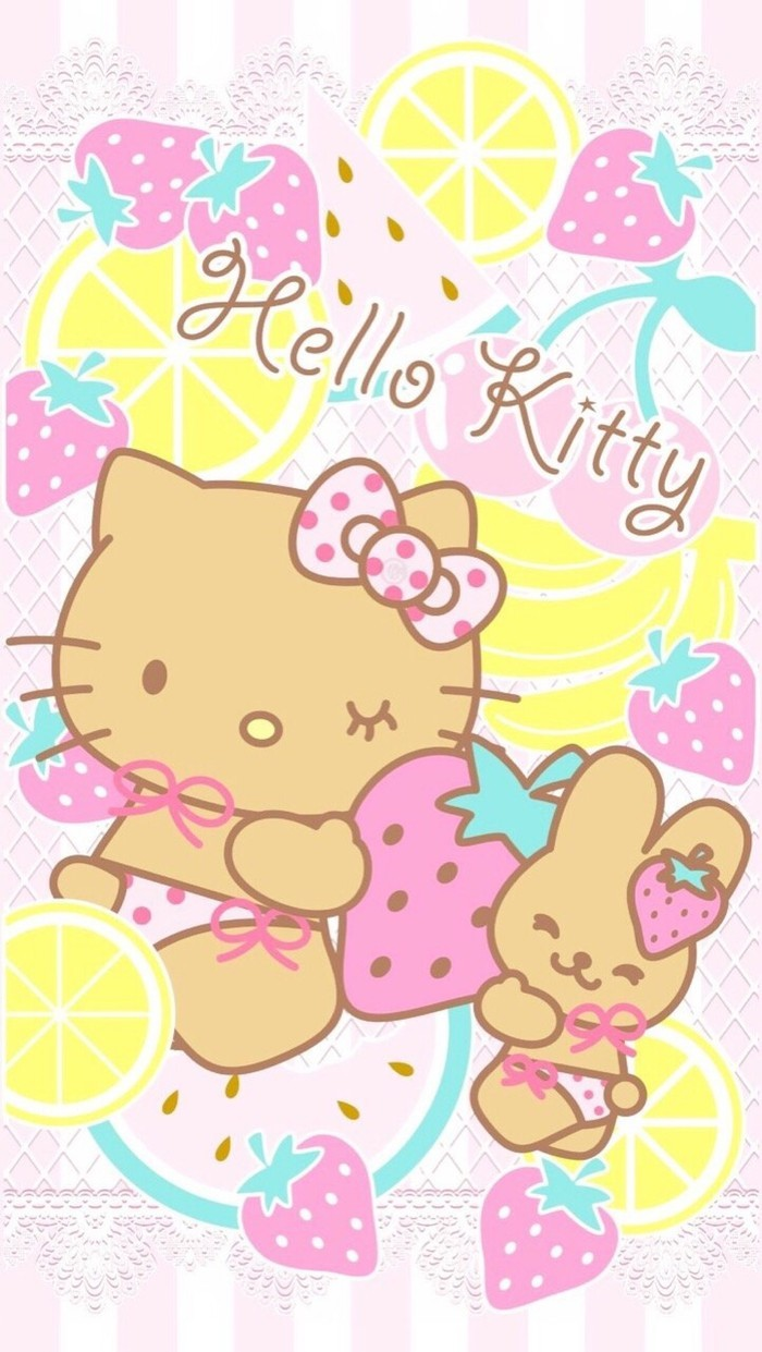 ♡ Be Positive ♡. Hello kitty background, Hello kitty picture, Hello kitty drawing