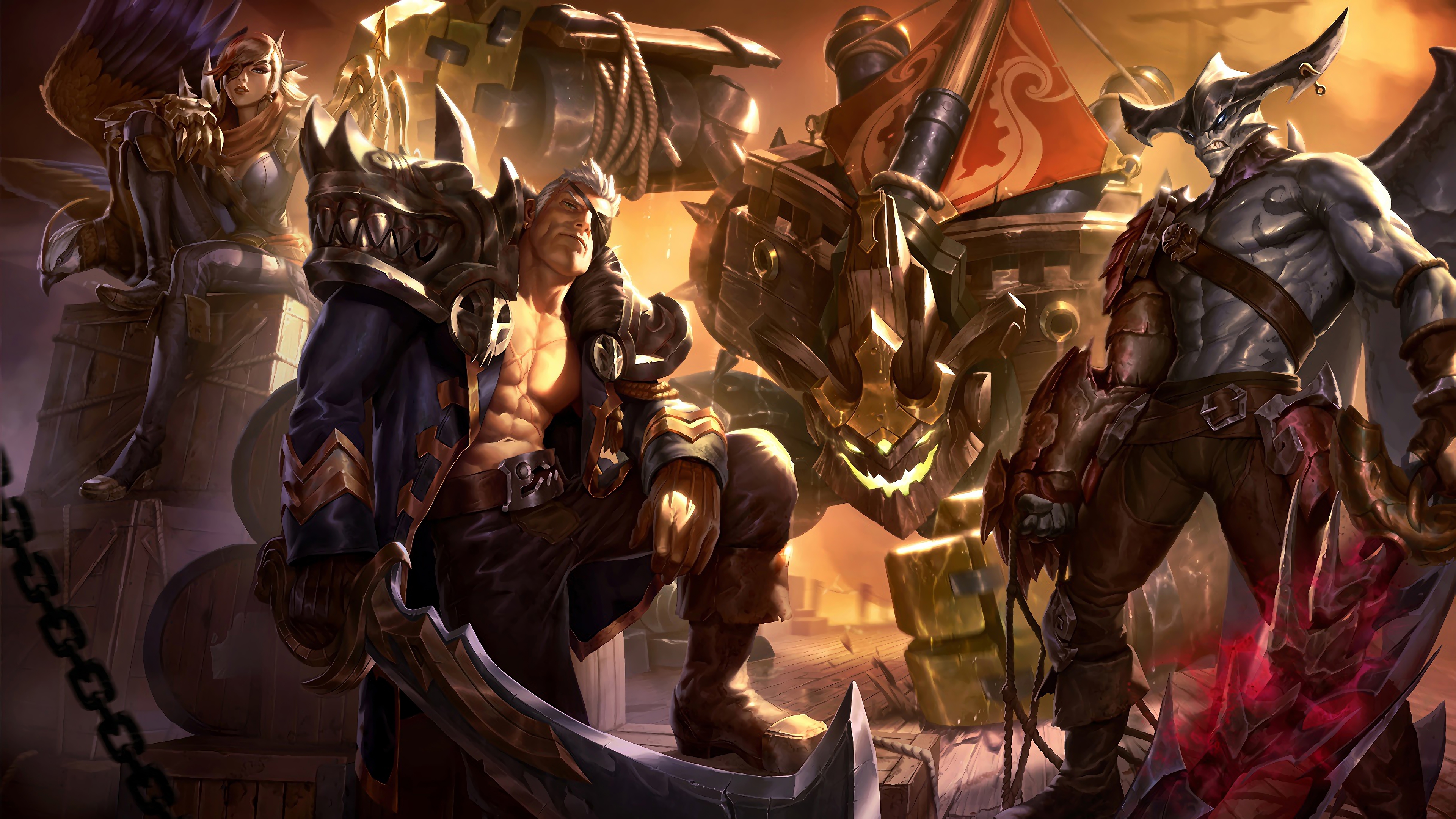 Quinn 4K 8K HD League of Legends Wallpaper