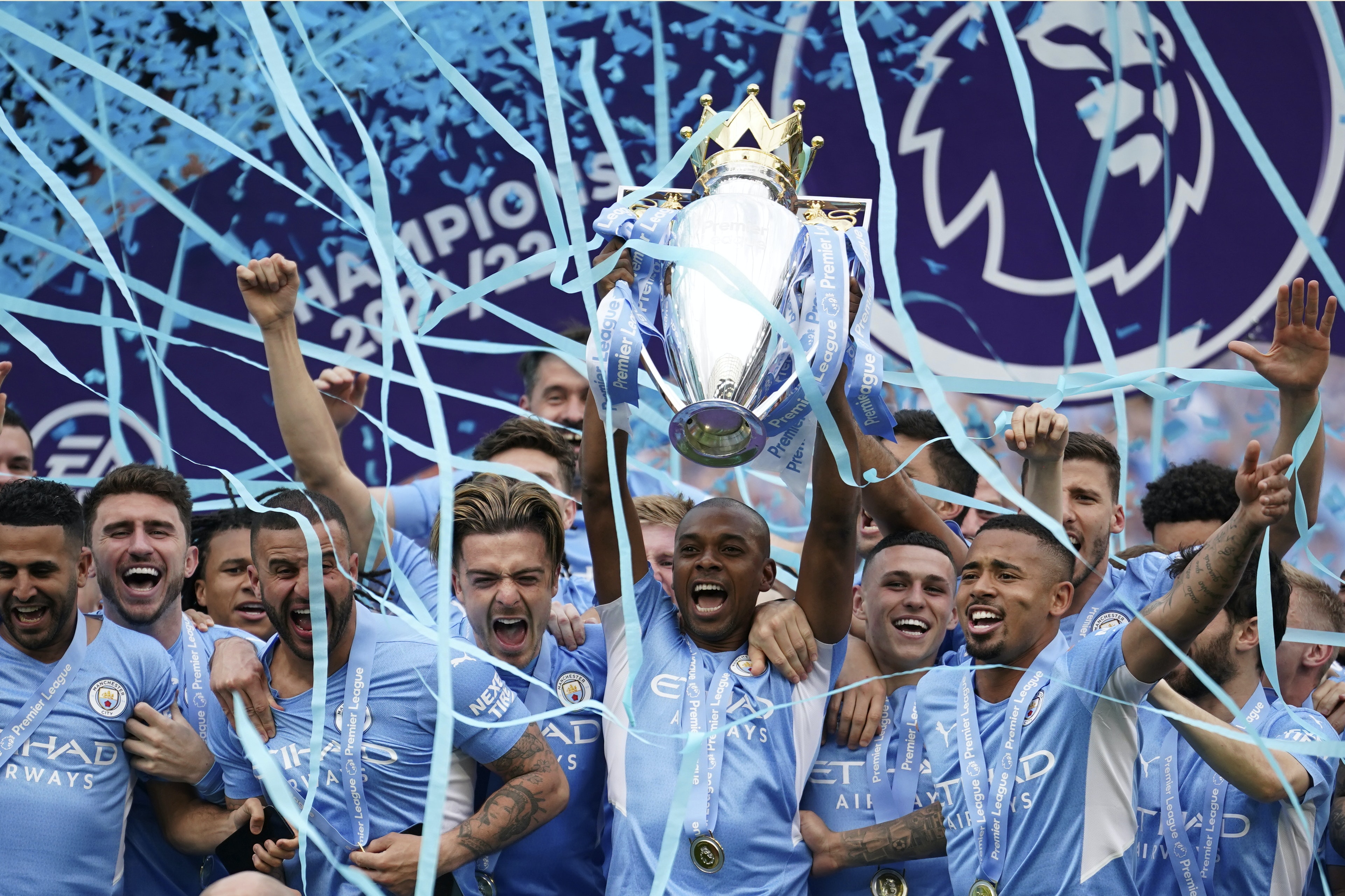 Manchester City Premier League Champions 2022 Wallpapers Wallpaper Cave 2873