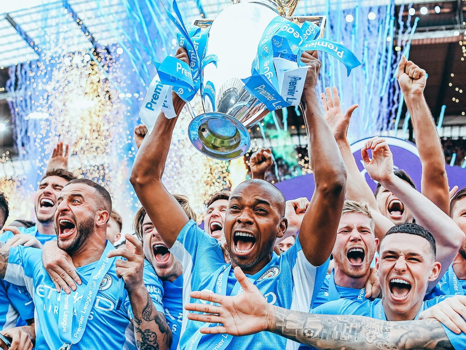 Manchester City Win Premier League 2021 2022