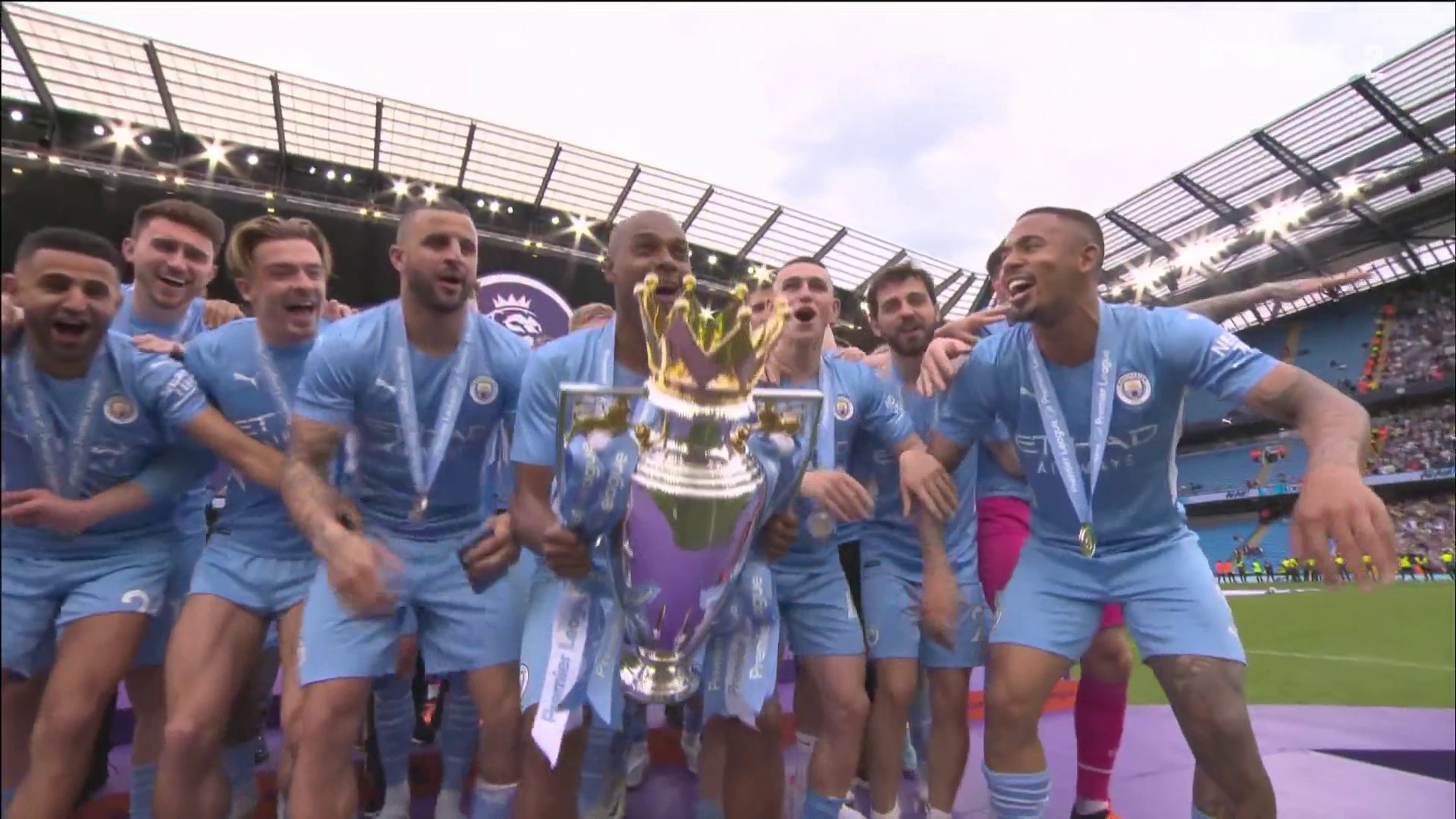 Video: Man City crowned Premier League champions