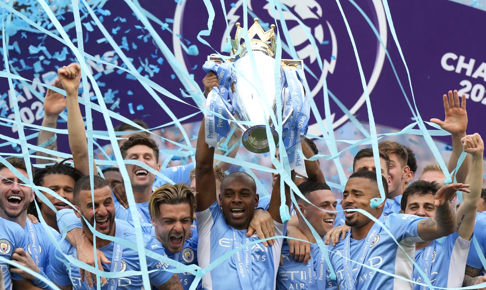 Manchester City crowned Premier League champs
