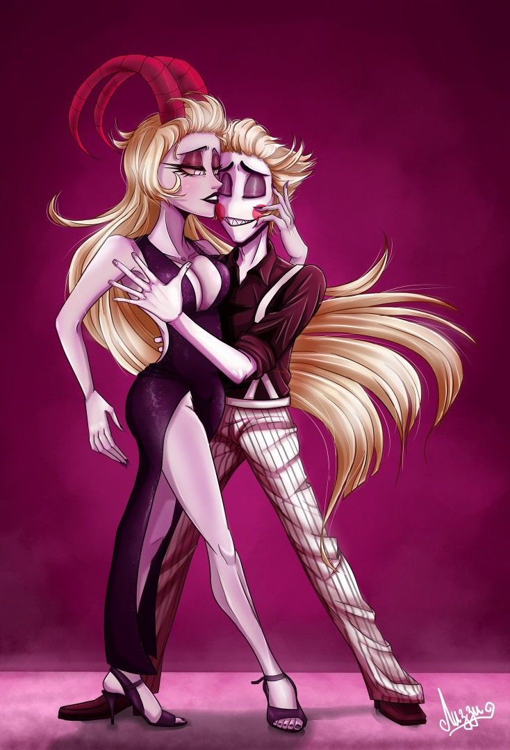 Lucifer Magne Lilith Magne hazbin hotel. Hotel art, Character art, Concept art characters