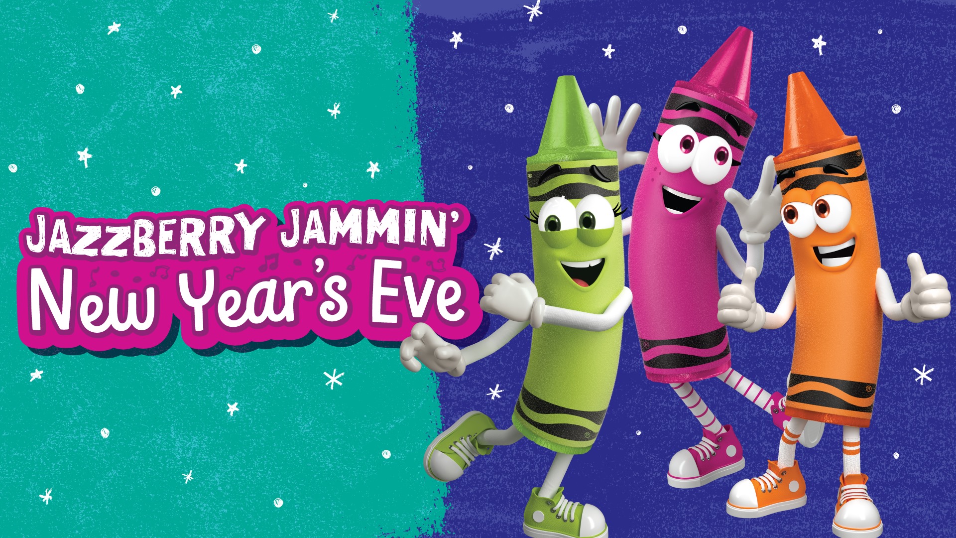 Jazzberry Jammin' New Year's Eve at Crayola Experience Plano