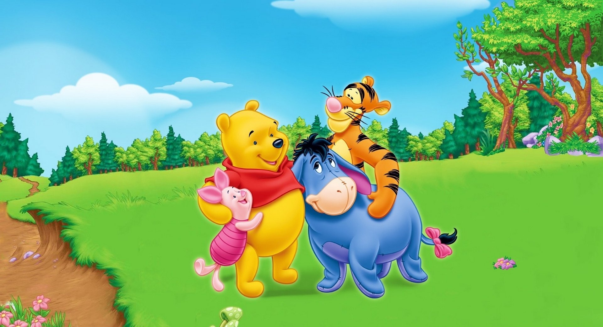 Mickey Mouse Picture Tigger & Pooh Mouse Picture