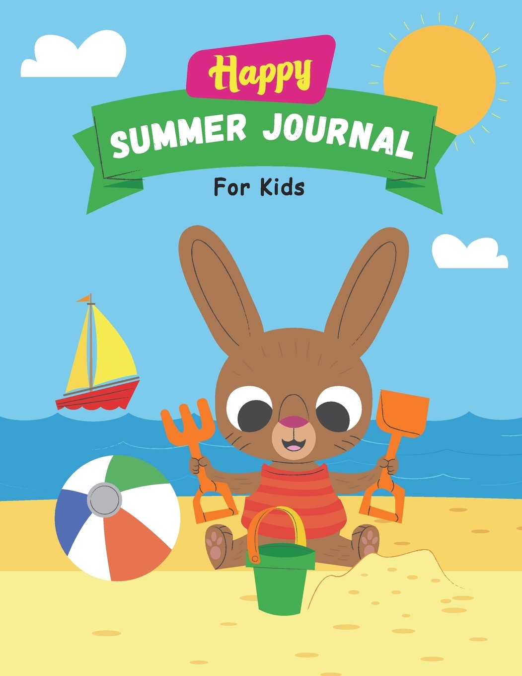 Summer Journal for Kids: Happy Summer Vacation Travel Journal Children Activities Writing Notebook Gift for your Child Boy Girl (Kids Journal Writing): Creations, Michelia: 9781722859718: Books