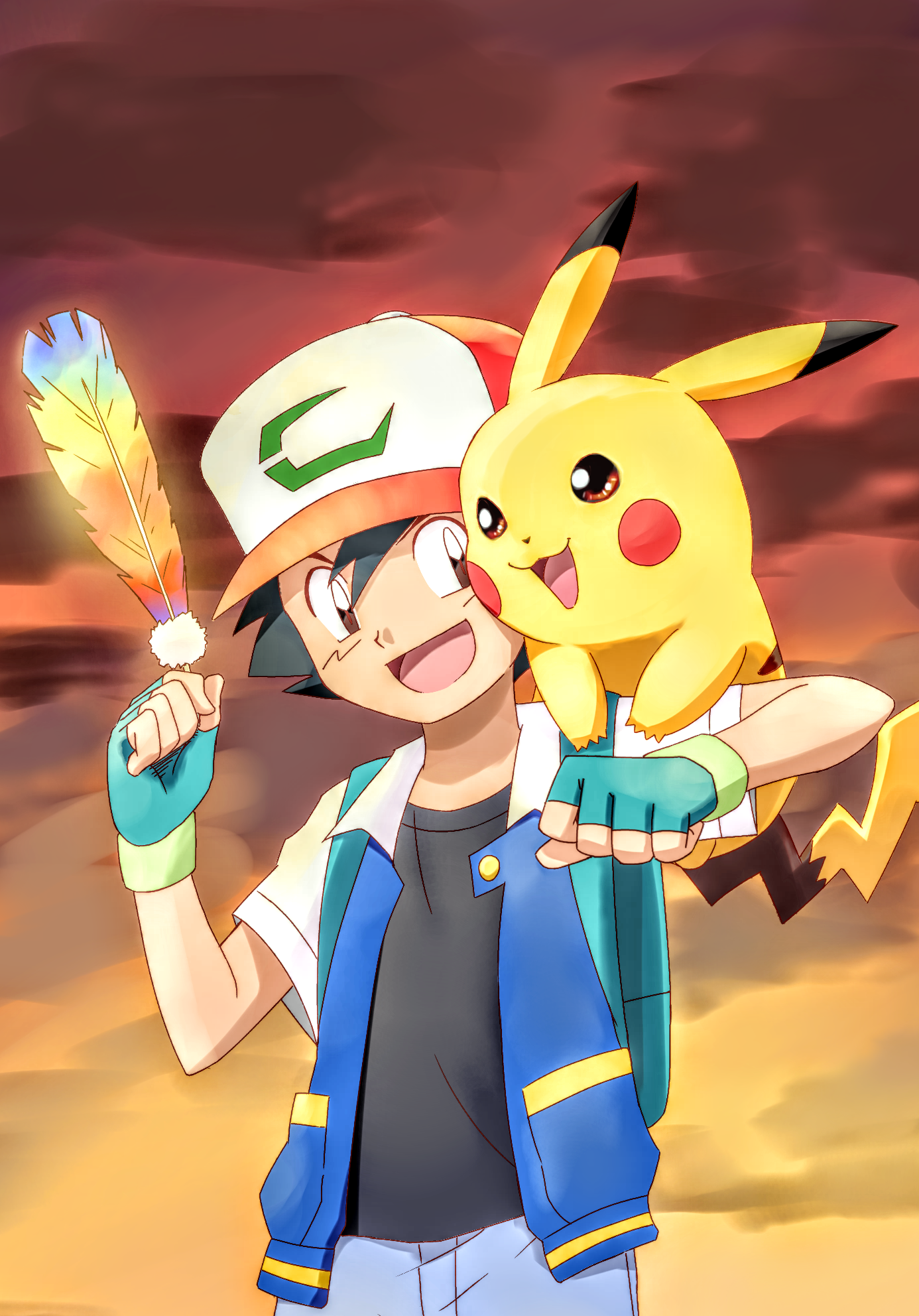 Pikachu With Ash Wallpapers - Wallpaper Cave