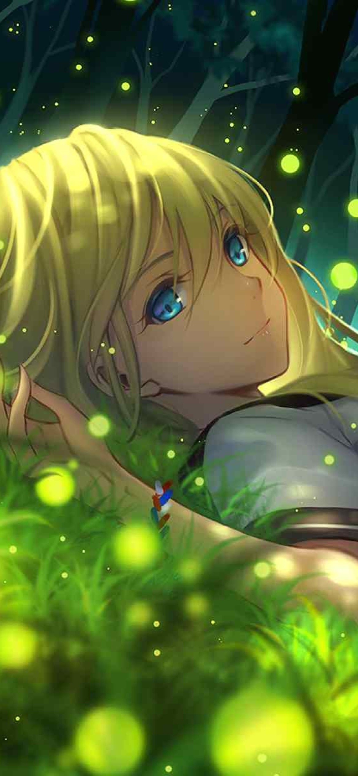 Everlasting Summer Anime Wallpaper for iPhone 12 Pro