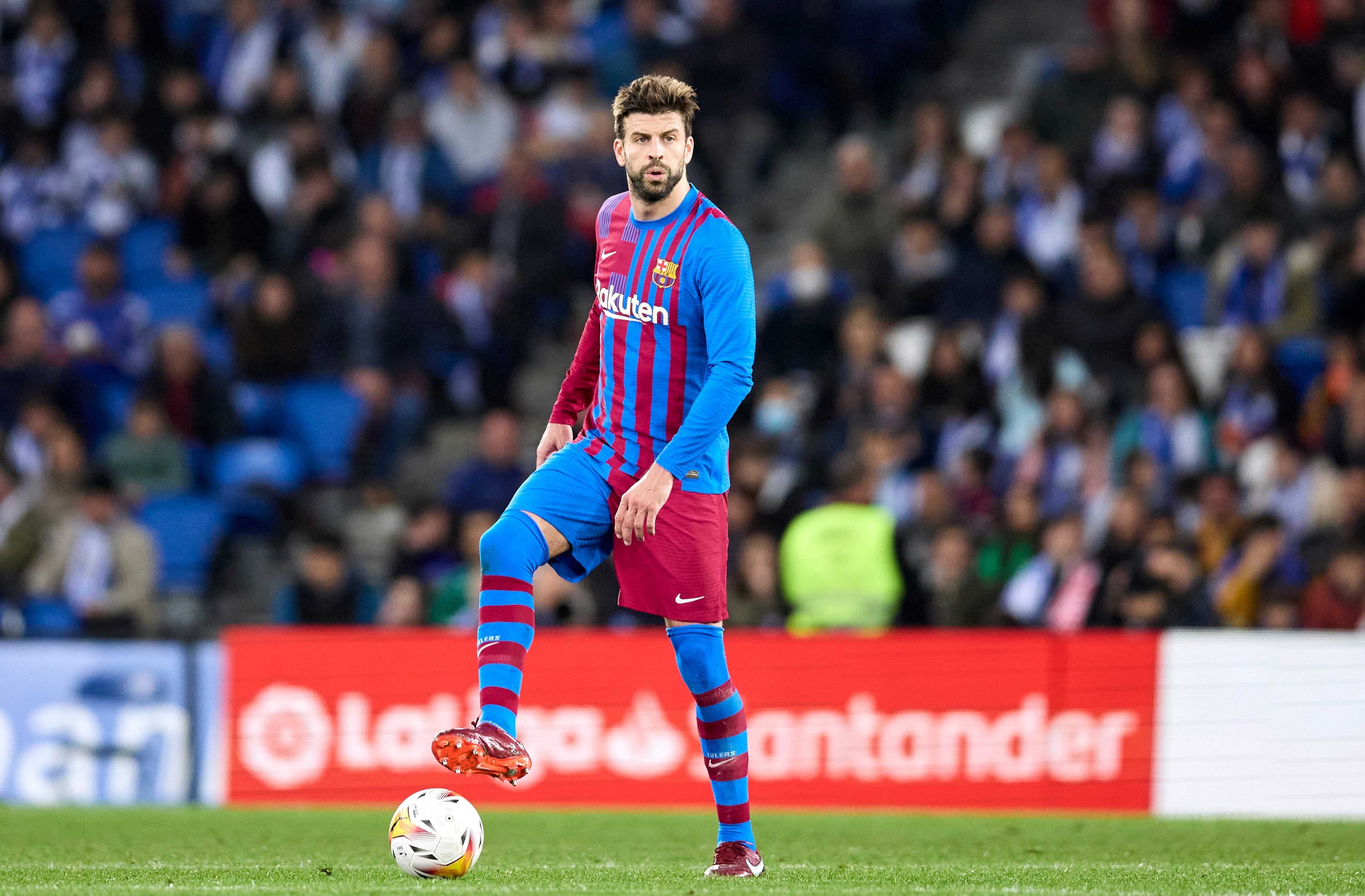 Barcelona Star Gerard Pique Could RETIRE At End Of 2022 23 Season With Defender, 35, Plagued By 'chronic Injury'
