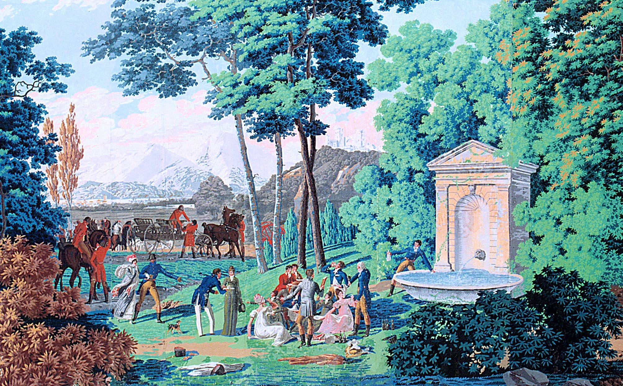 woodblock wallpaper Archives American Style