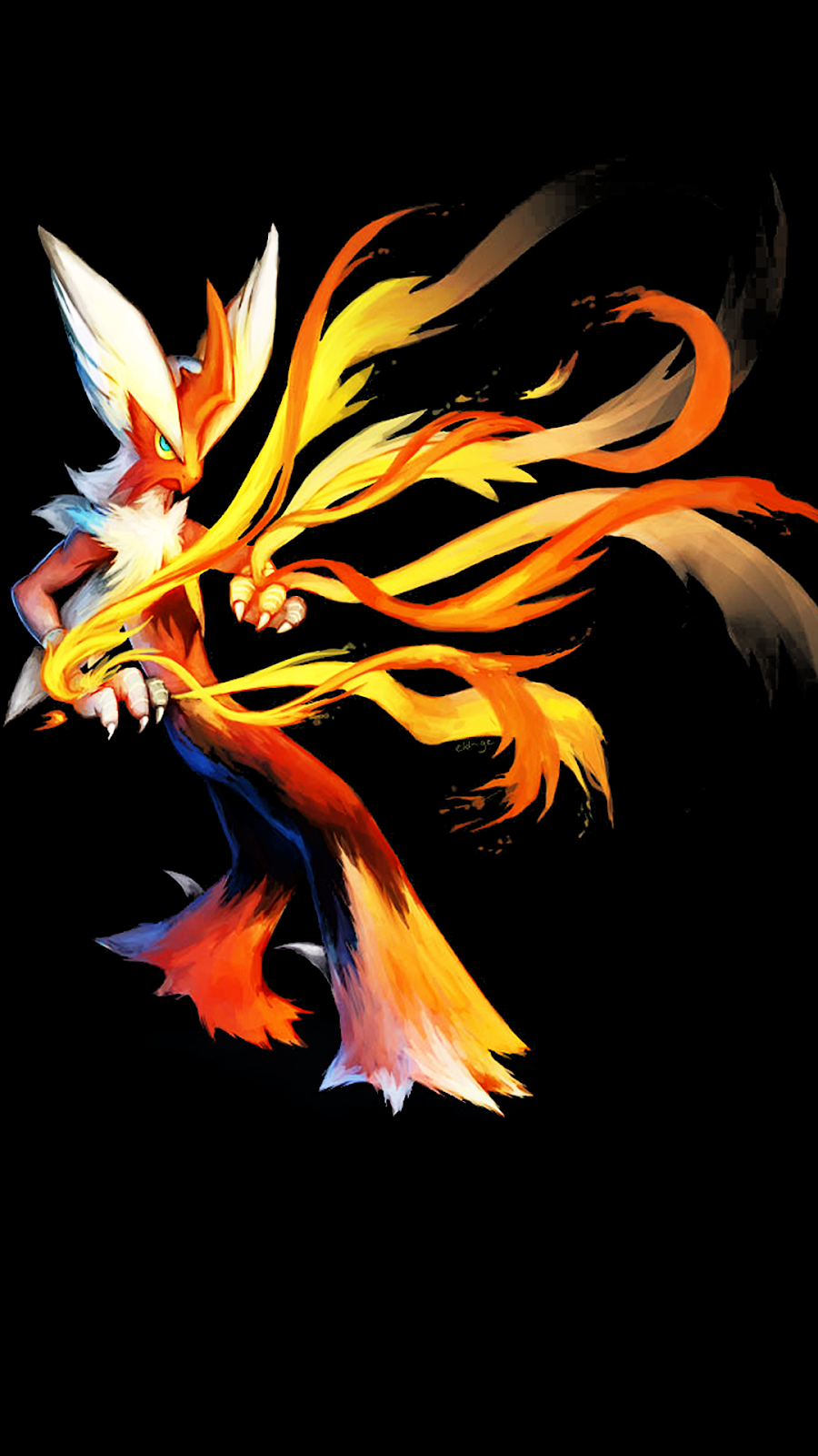 Mega Blaziken Art
