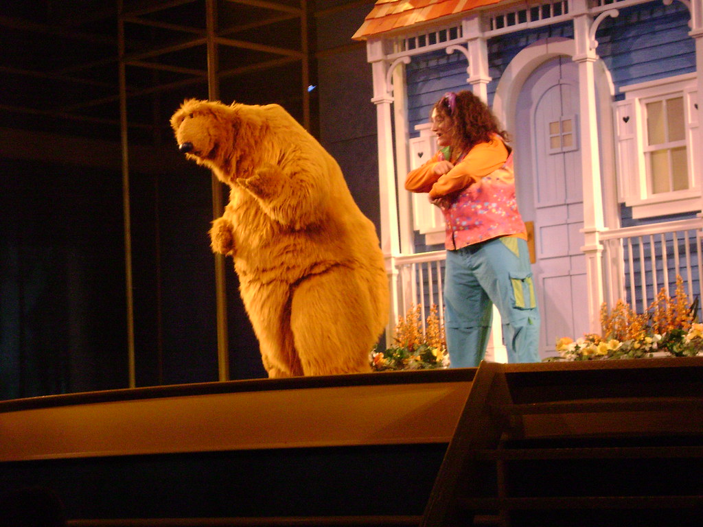 Bear In The Big Blue House Woodland House Wonderful Wallpapers