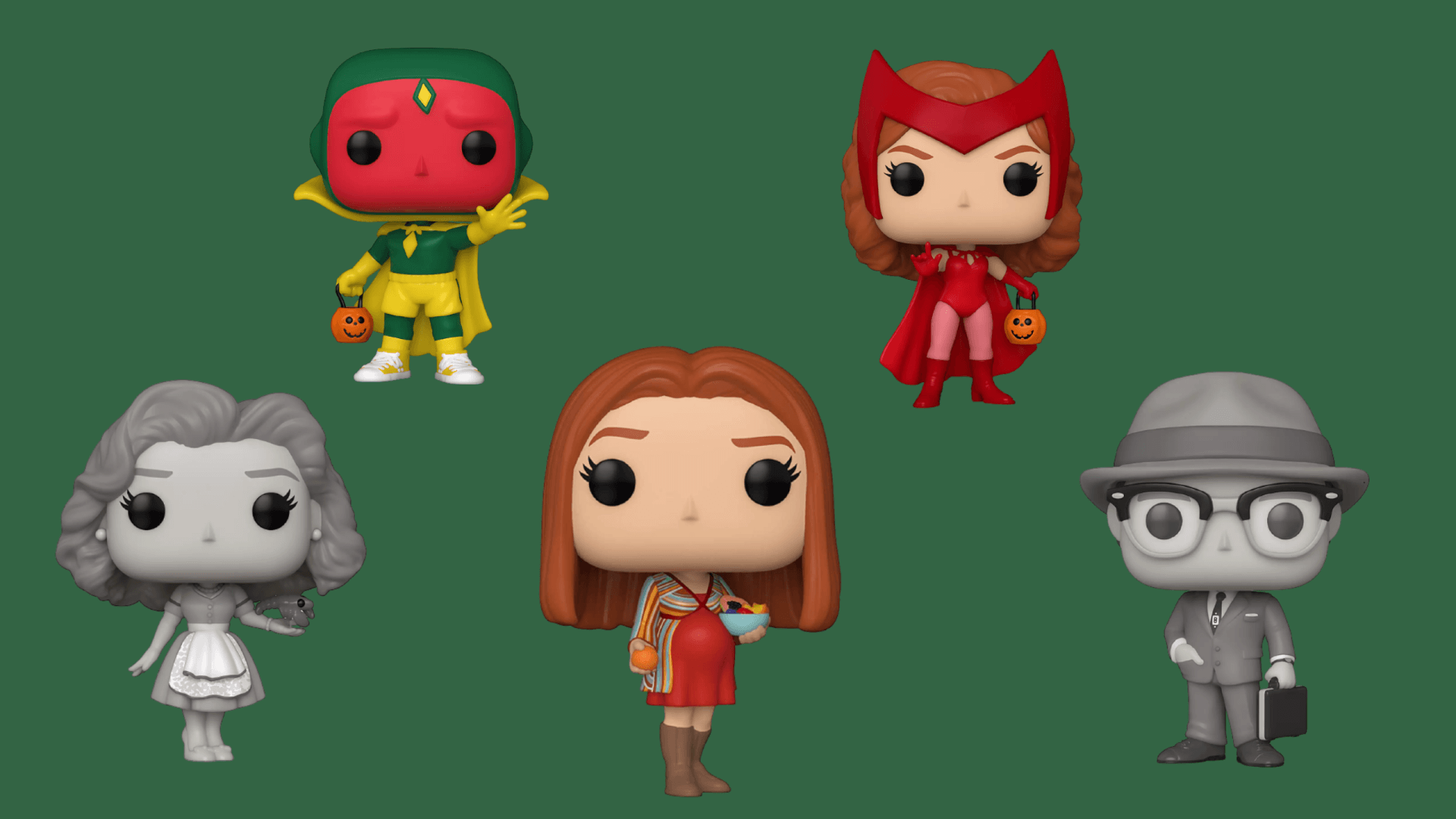 WandaVision' Funko Pops Launch and They Look Incredible! the Magic