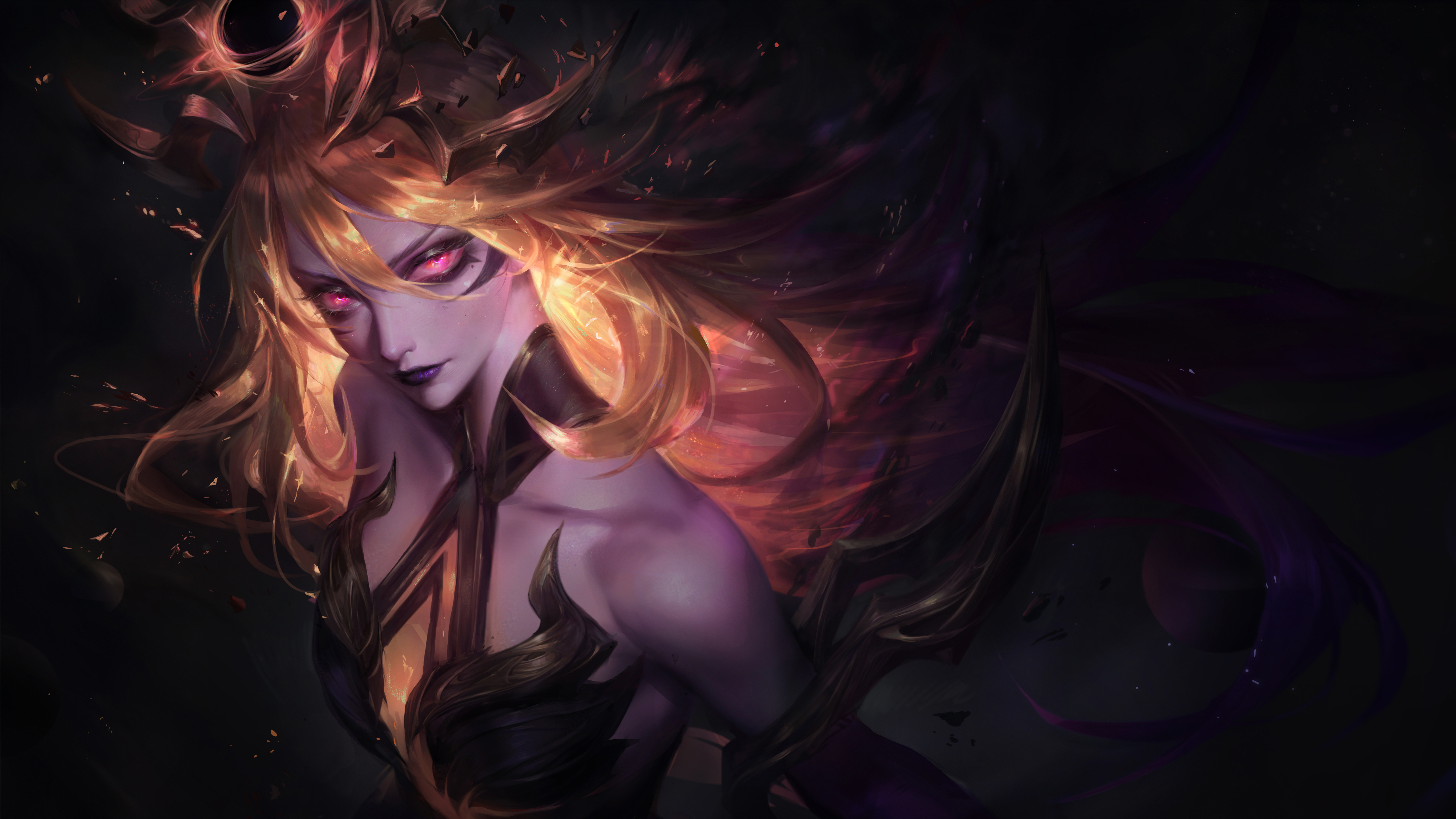 Dark Cosmic Lux: Animated Wallpaper (Wallpaper Engine)