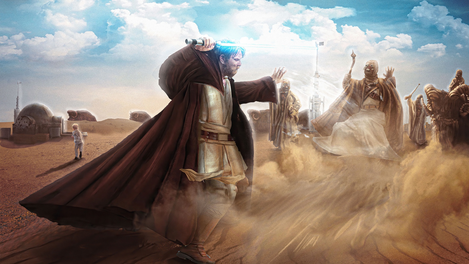 Оби Ван Кеноби в пустыне