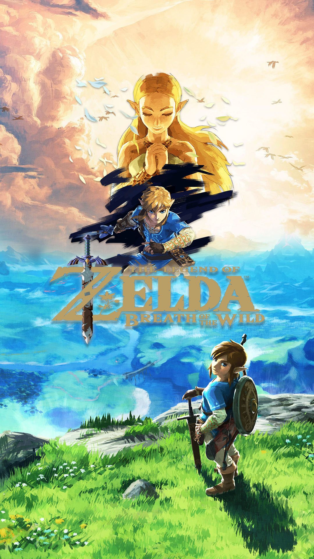 Legend Of Zelda Breath Of Tue Wild Cellphone 4K Wallpapers - Wallpaper Cave