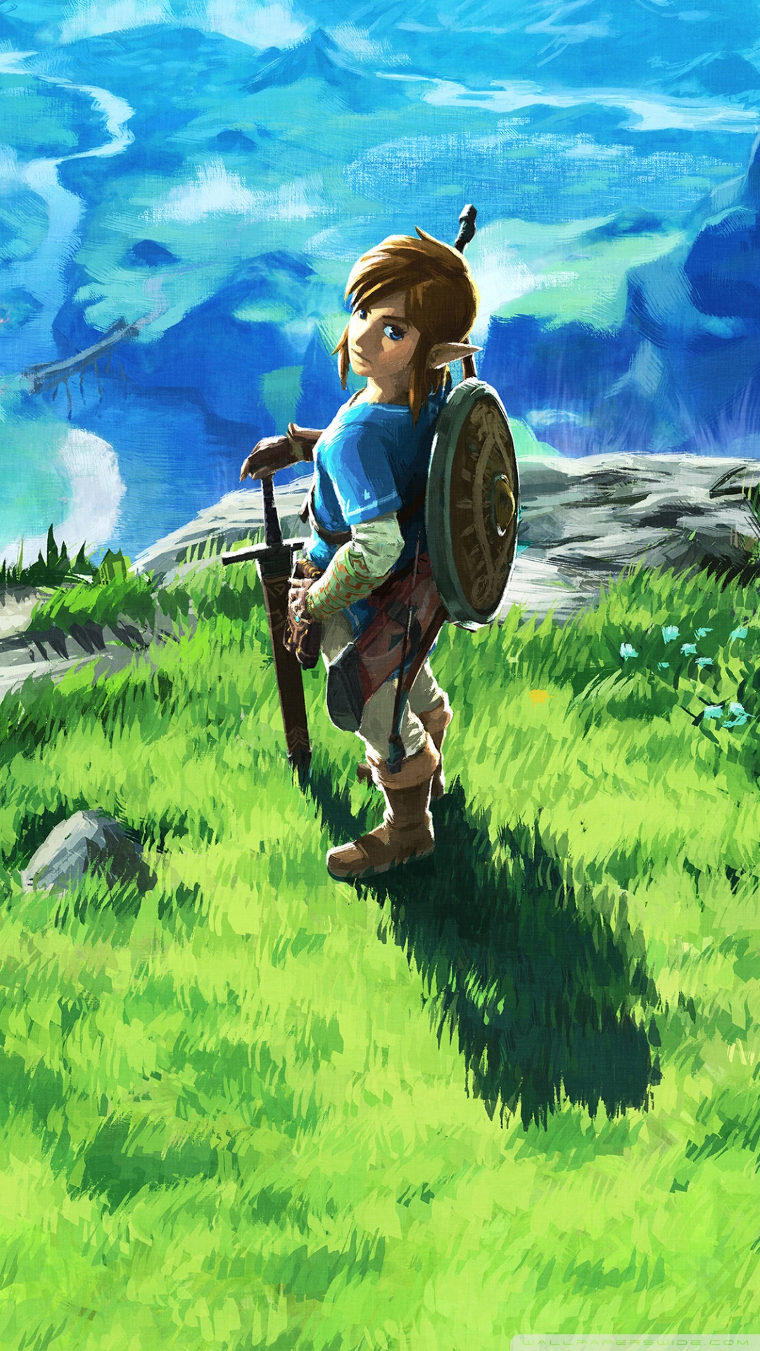 Legend Of Zelda Breath Of Tue Wild Cellphone 4K Wallpapers - Wallpaper Cave