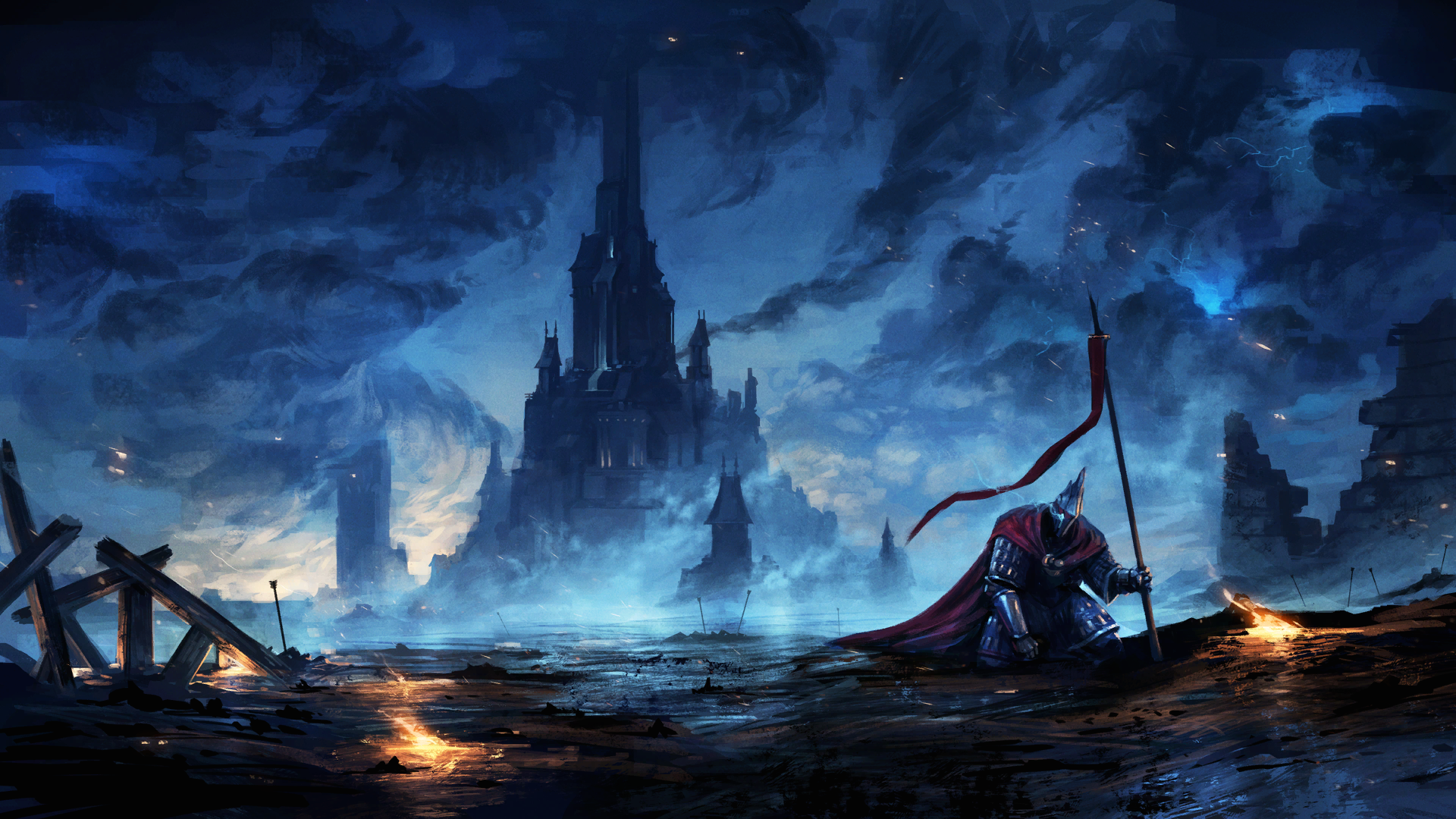 My wallpaper (Concept art from the game Endless Legend). Fantasy setting, Fantasy landscape, Concept art