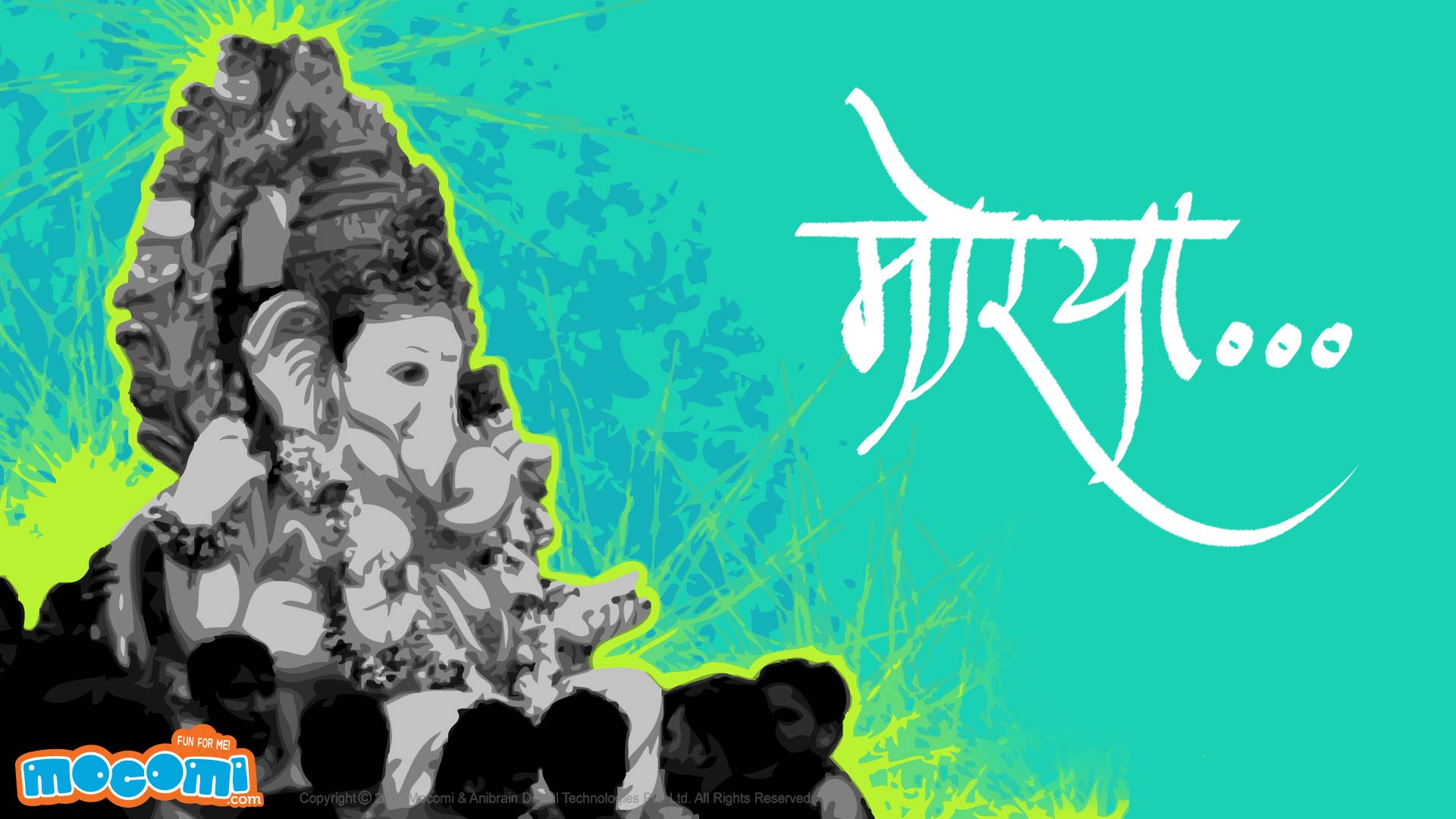 Ganesh Chaturthi Wallpaper for Kids