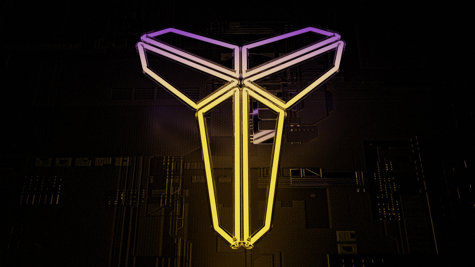 Kobe Logo Neon