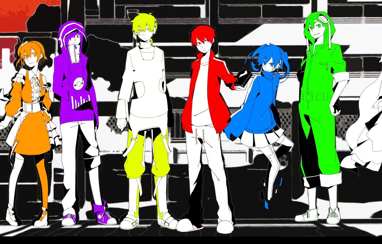 Wallpaper anime, characters, Kagerou Project, The project hot Fog, Project a Sultry mist image for desktop, section сёнэн