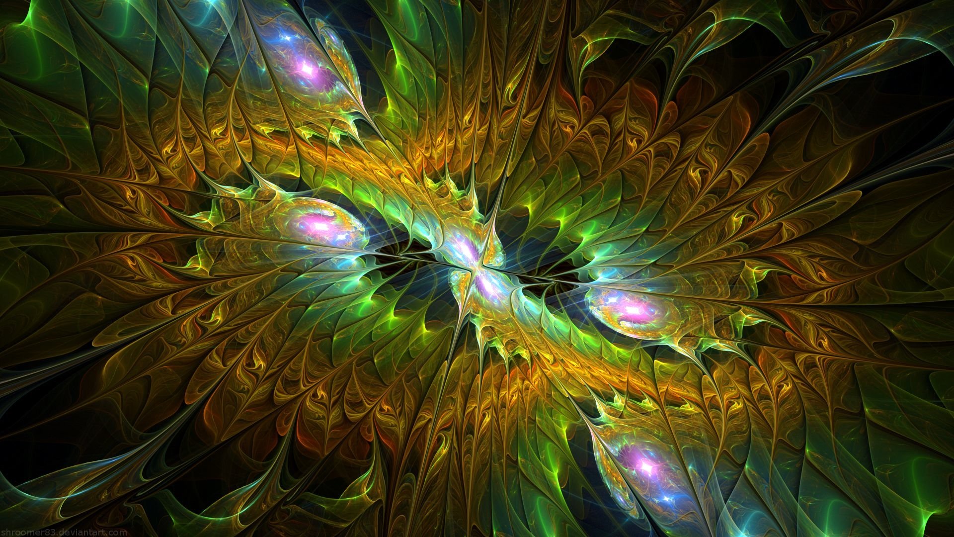 Abstract Fractal HD Wallpaper