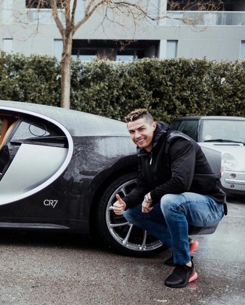 Cristiano Ronaldo Spends €9.5 Million On Limited Edition Bugatti Centodieci, Only 10 Have Been Made