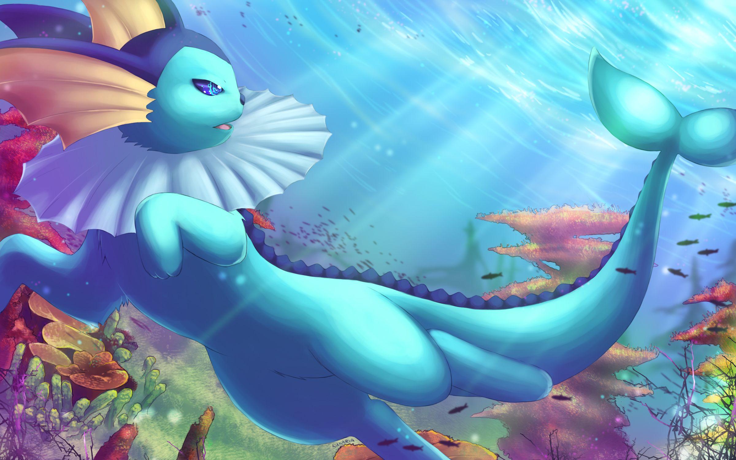Vaporeon HD Wallpaper 2020