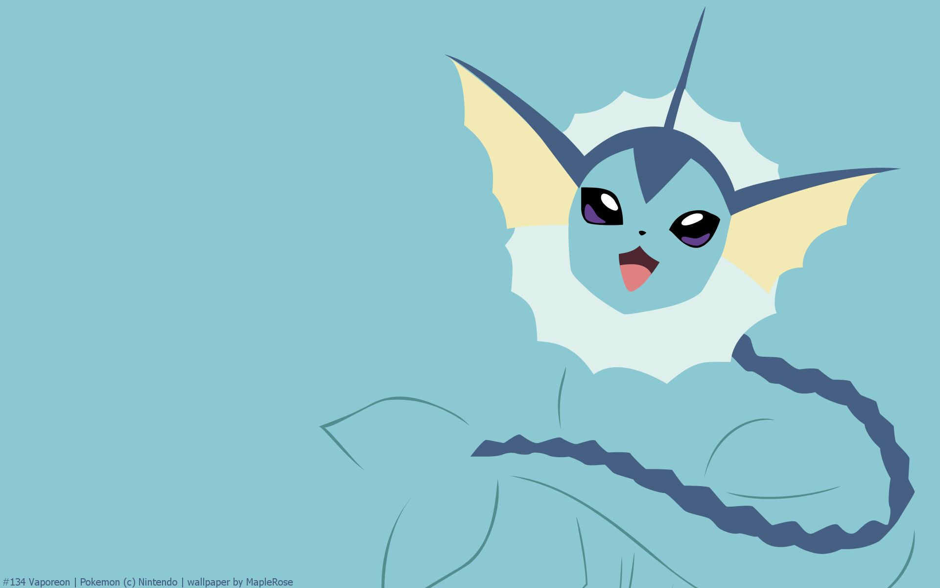 Shiny Vaporeon Wallpaper
