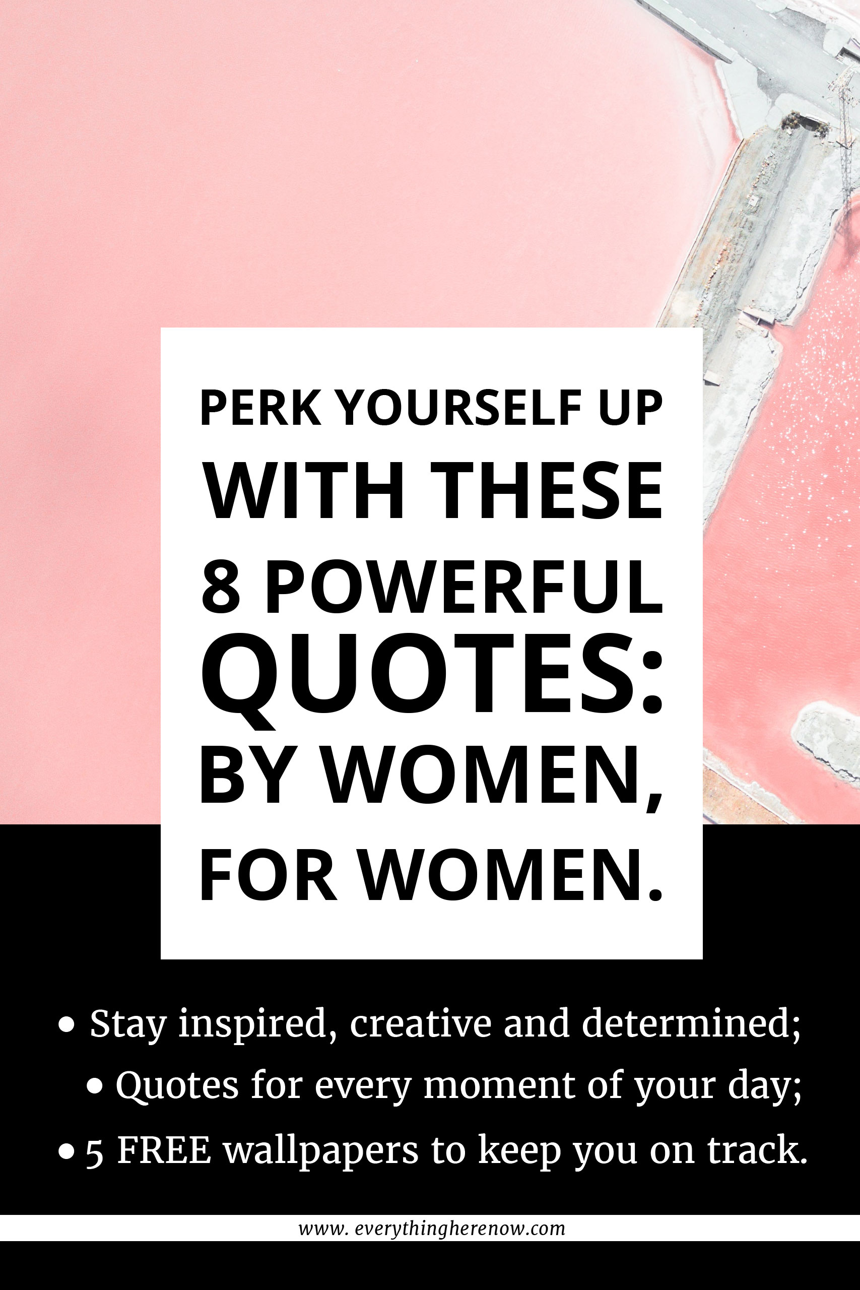 Determined Woman Quotes (+ 5 FREE wallpaper!) Here Now