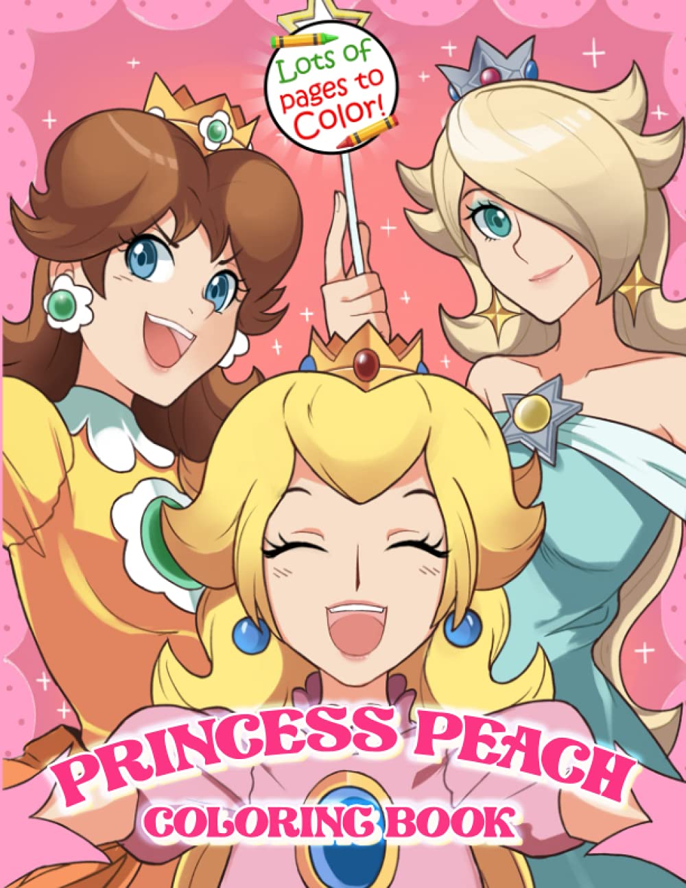 Princess Peach Coloring Book: Beautiful Princess Peach Coloring Book For Fans Of All Ages. JUMBO With High Quality Image: King, Sophia: 9798530497834: Books: Amazon.com