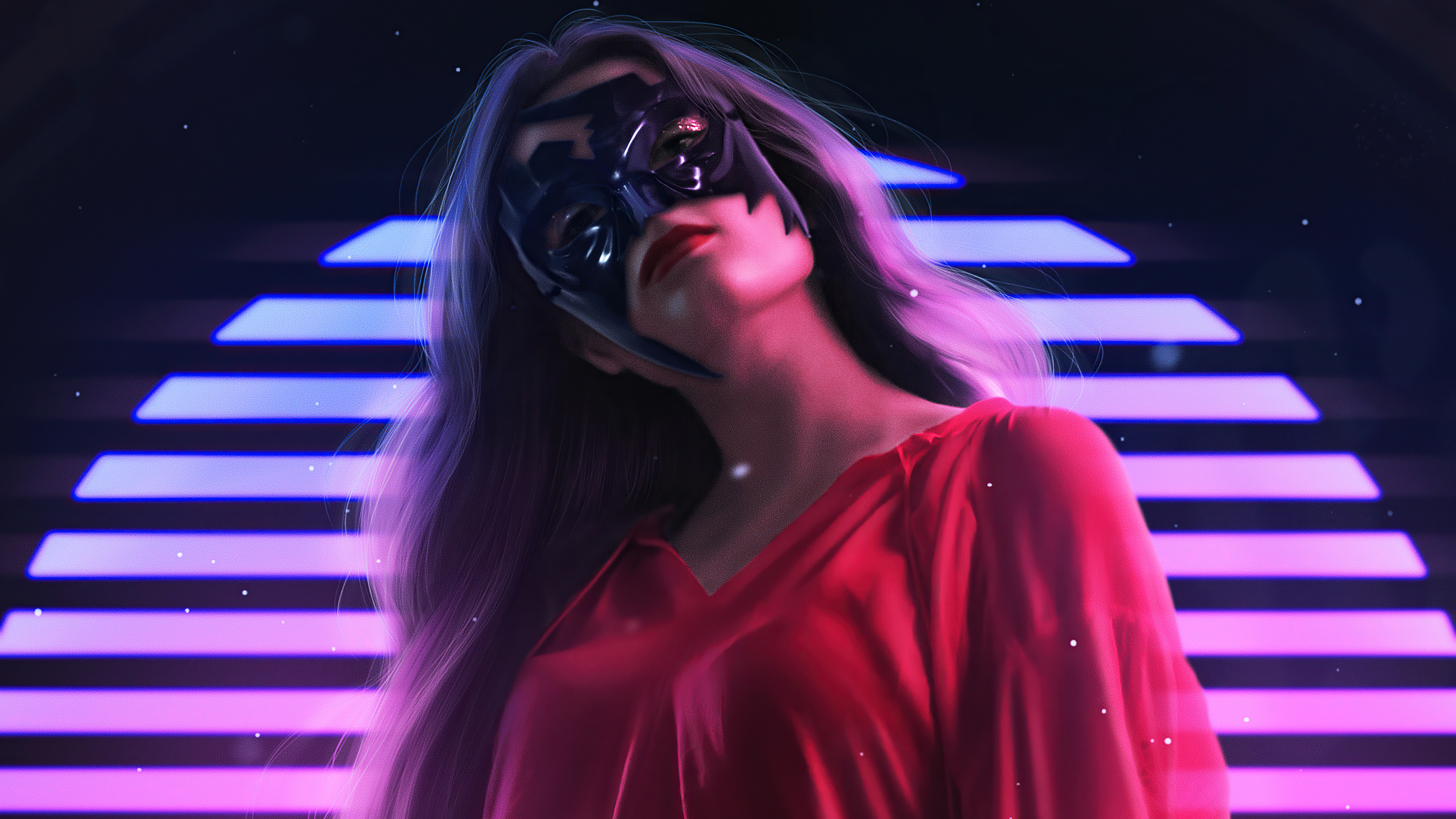 Retro Girl, HD Artist, 4k Wallpaper, Image, Background, Photo and Picture