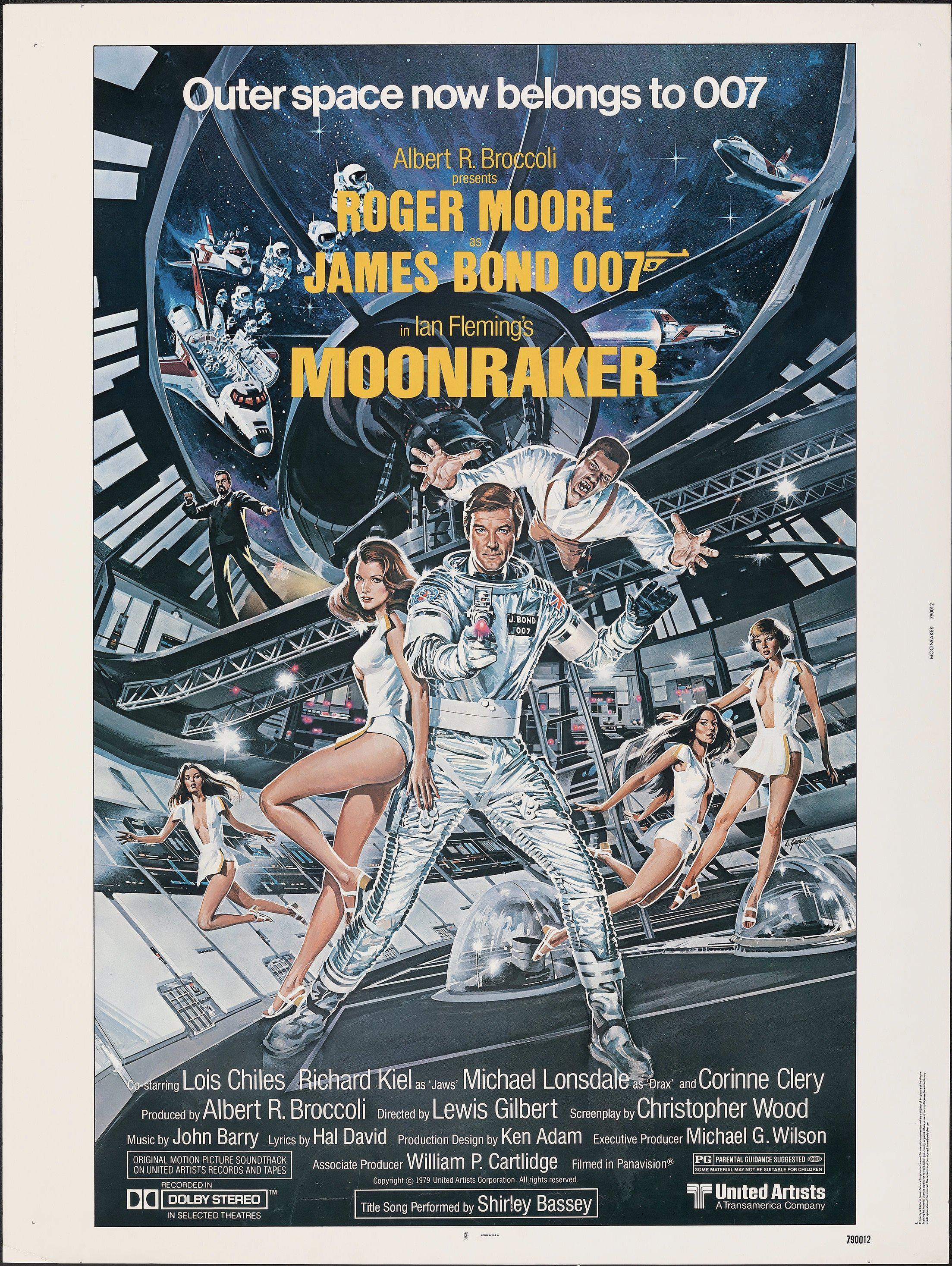 Moonraker Movie Posterx40 Original Vintage Movie Poster
