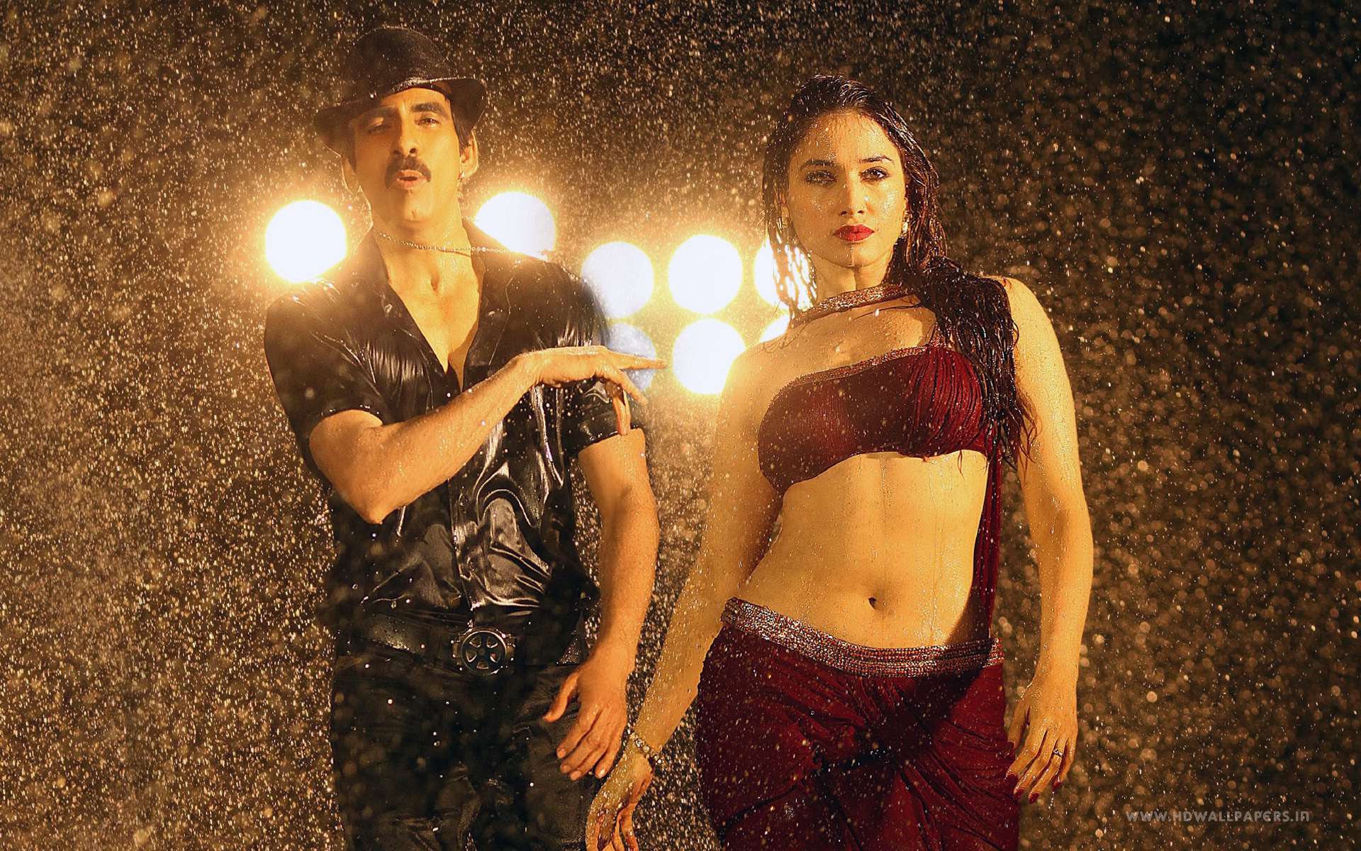 Bengal Tiger Raviteja Tamanna HD wallpaper