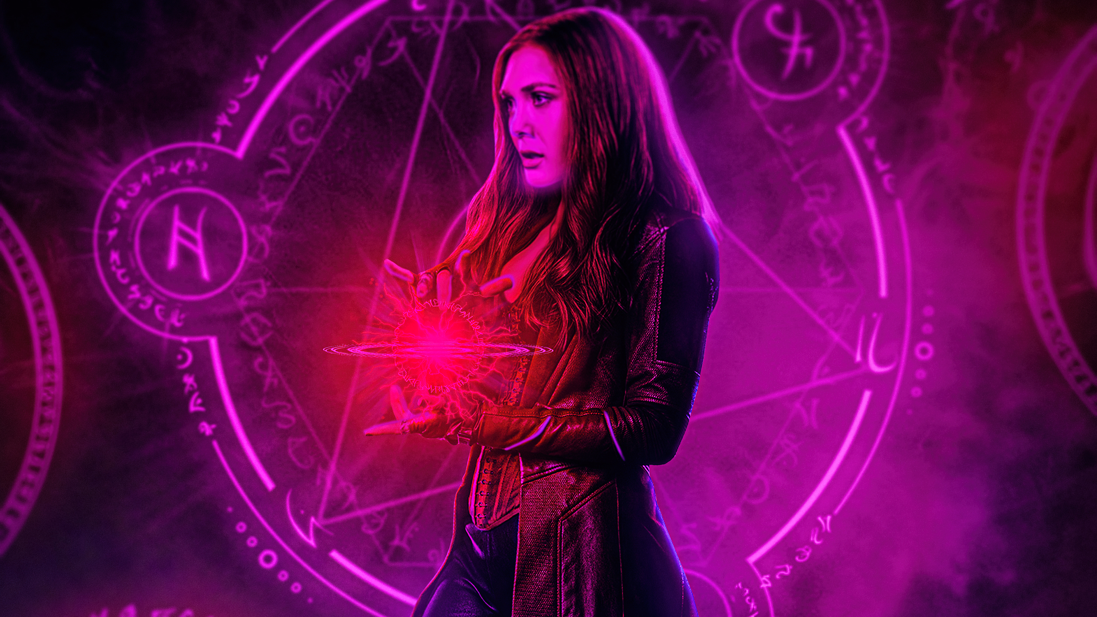 Wanda Maximoff Fanart 4k, HD Tv Shows, 4k Wallpaper, Image, Background, Photo and Picture
