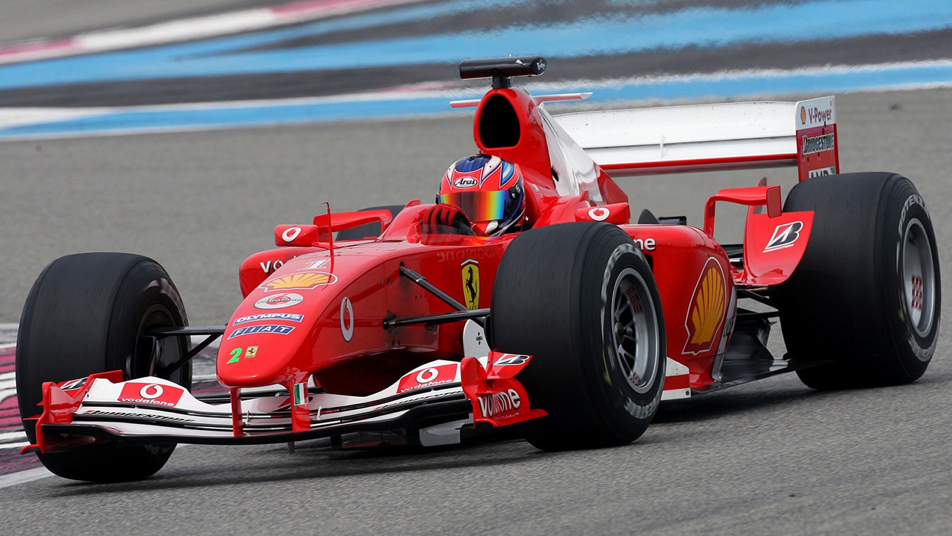 Ferrari F2004 and HD Image