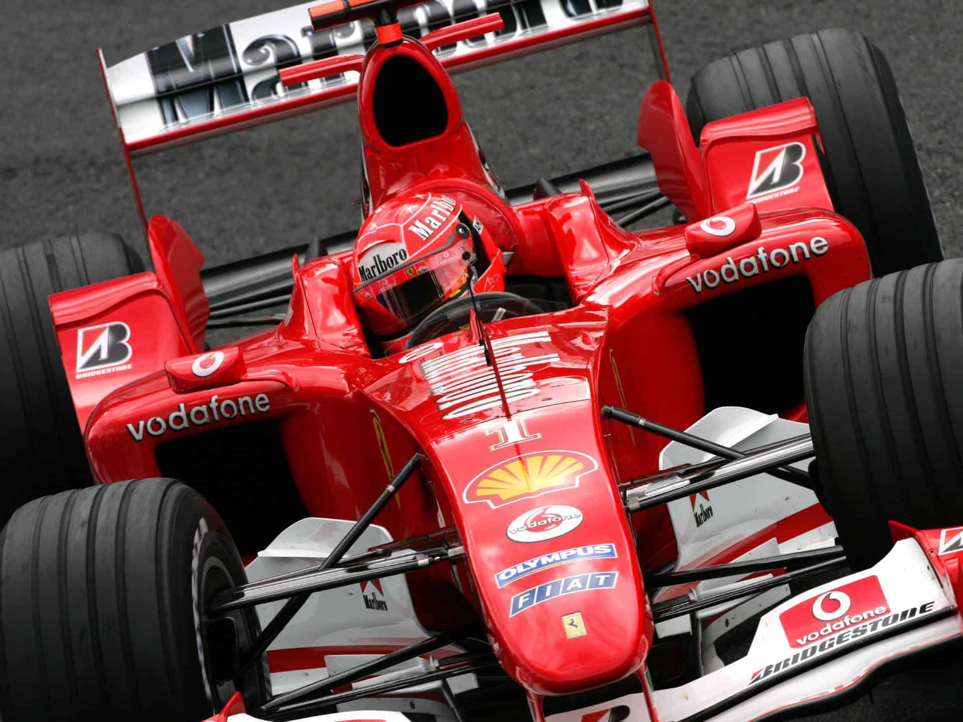 Michael Schumacher Ferrari F2004 Belgian GP F1 2004 Photo Ferrari
