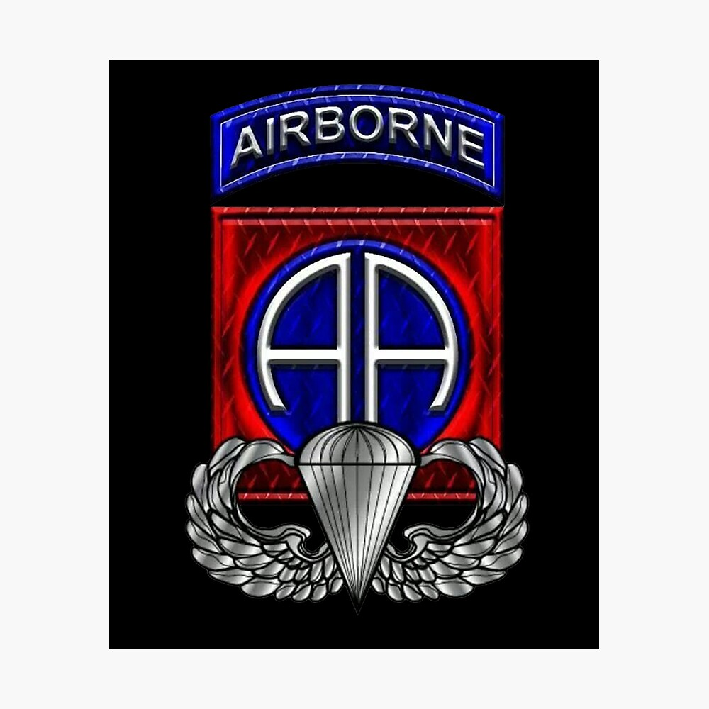 82nd Airborne Paratrooper Veteran Photographic Print