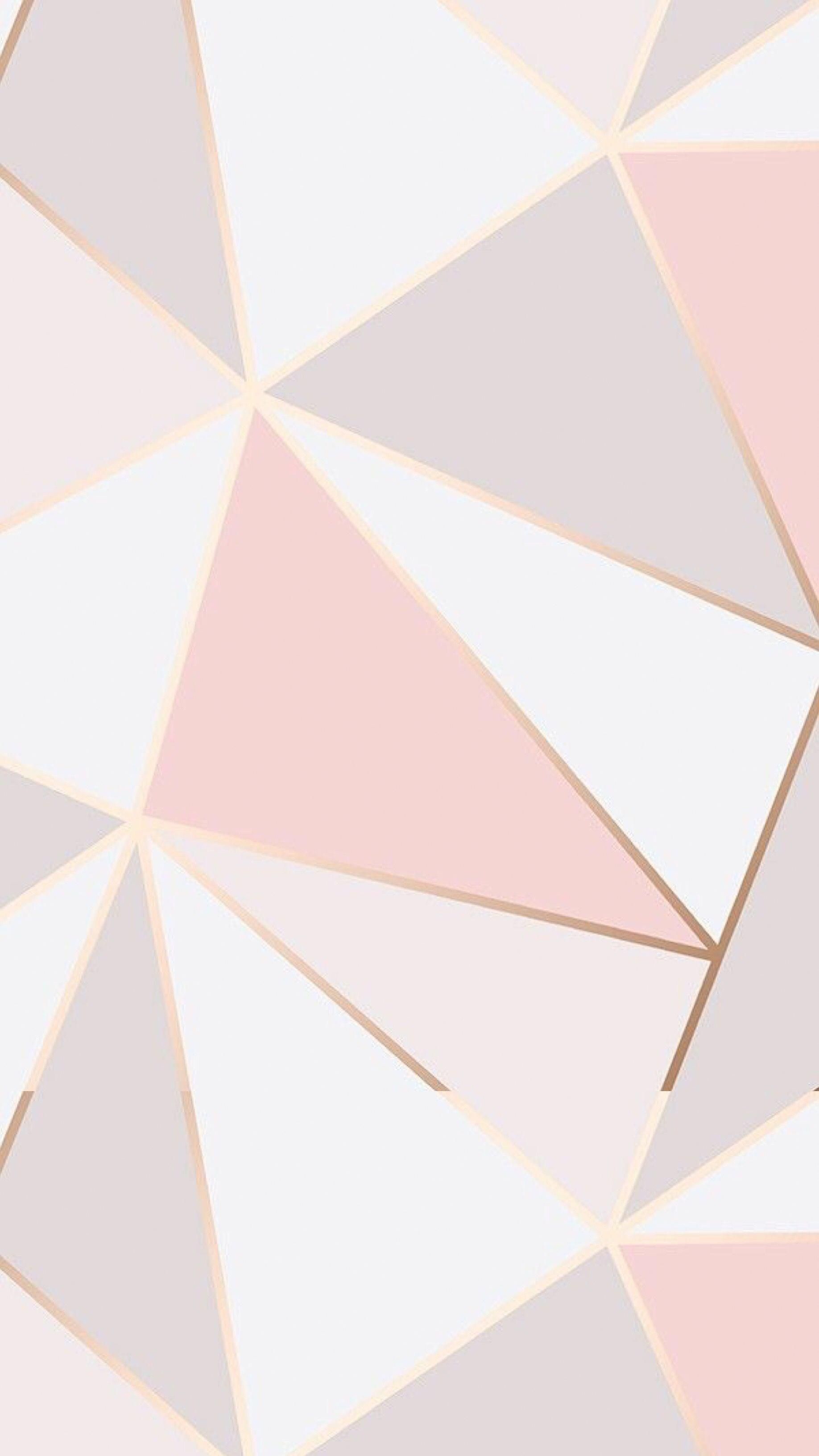 Cute Rose Gold iPhone Wallpaper