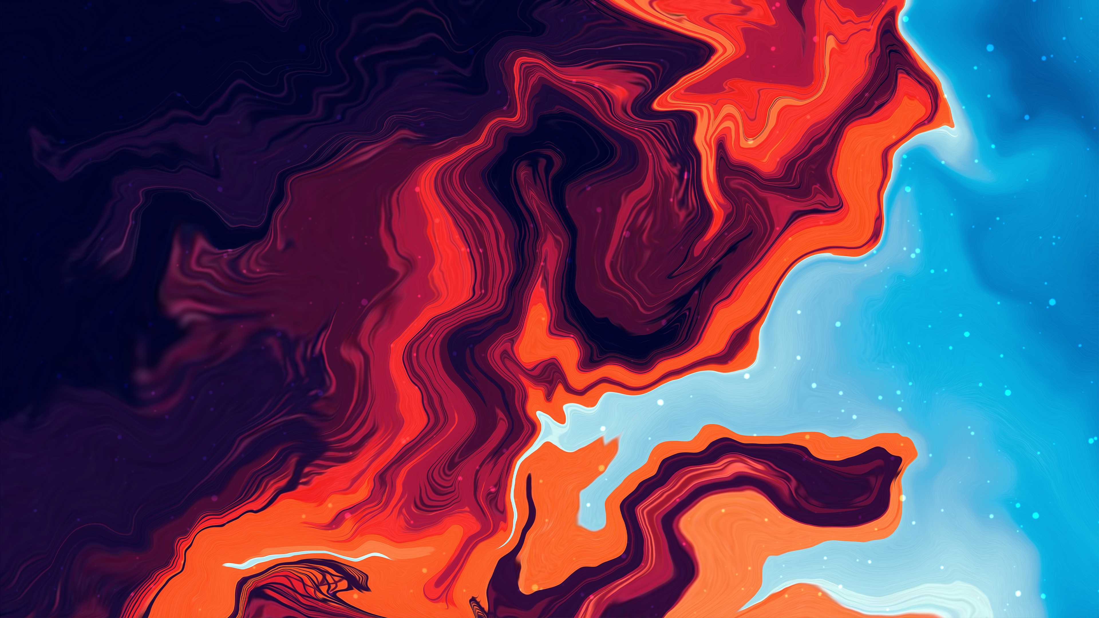 Paint in waves Wallpaper 4k Ultra HD