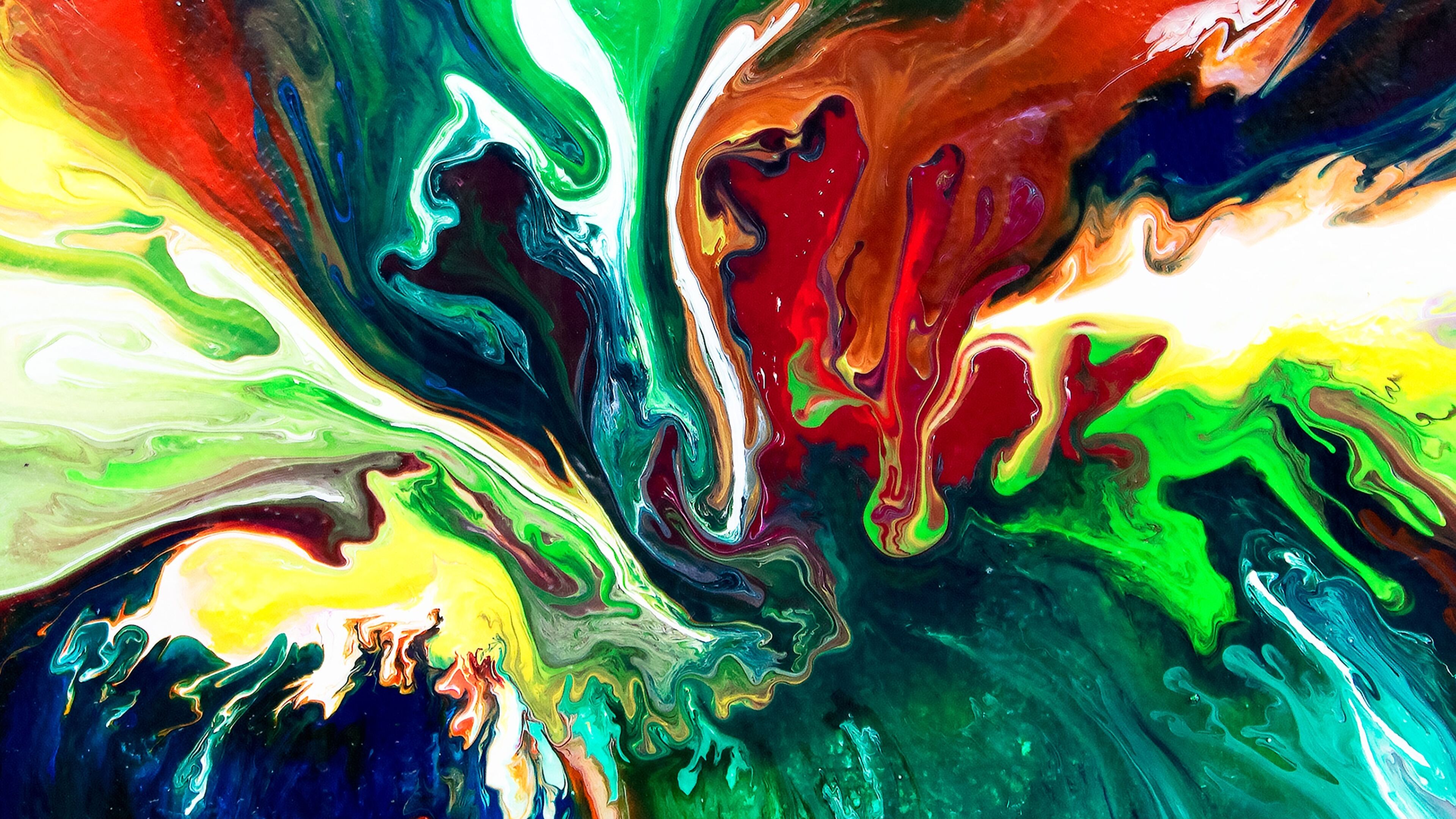 Abstract Paint Swirl 4k HD 4k Wallpaper, Image, Background, Photo and Picture