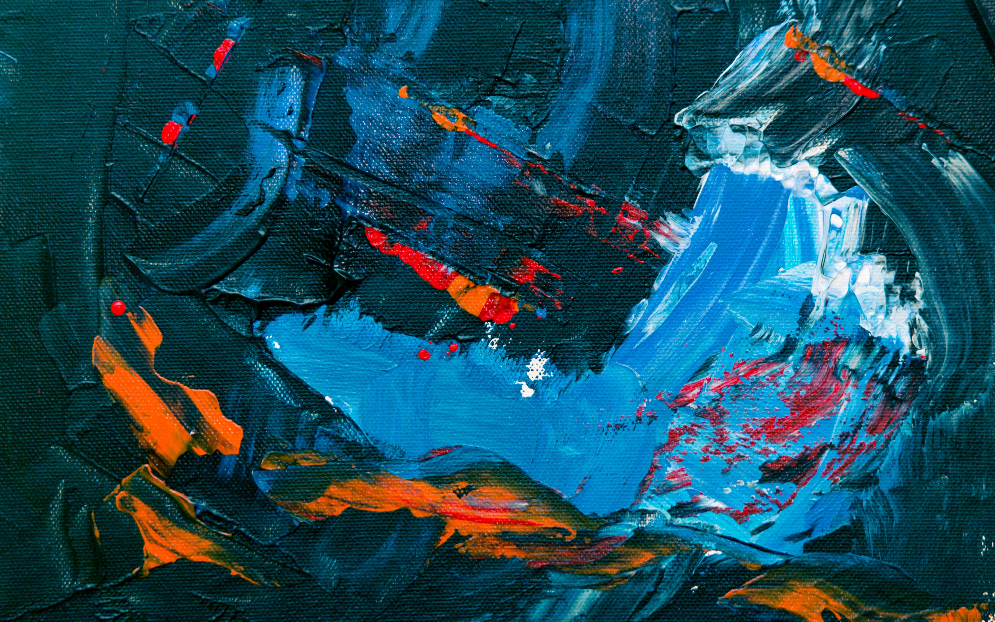 Paint in canvas Wallpaper 4k Ultra HD